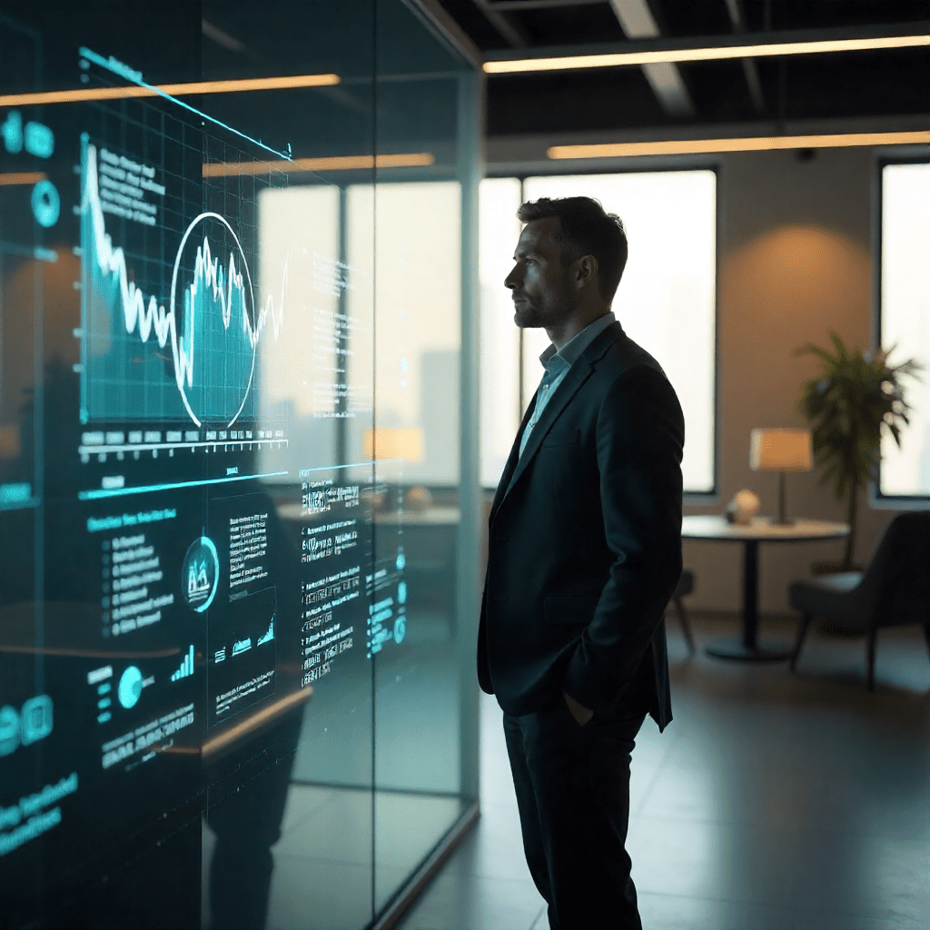 Profissionais de negócios discutindo estratégia